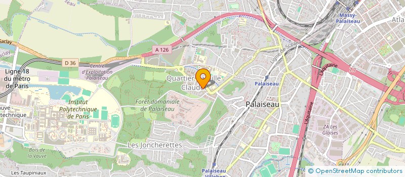 localisation de l'entreprise FOR HOPE ASSOCIATION à PALAISEAU