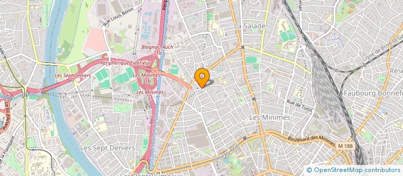 localisation de l'entreprise FOR-I à TOULOUSE