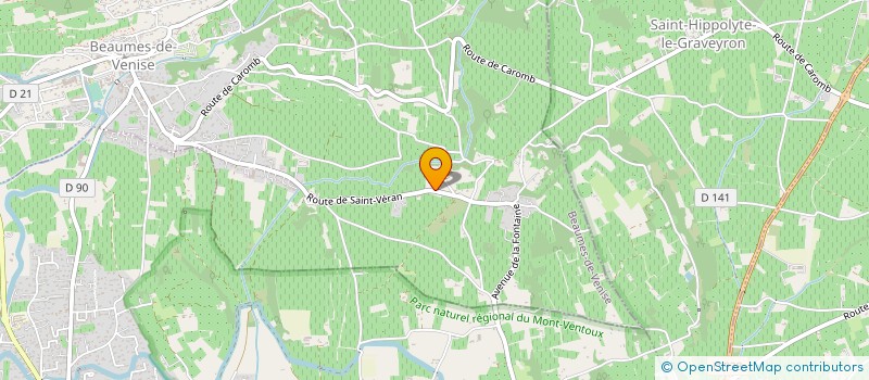 localisation de l'entreprise FOR-IMMO  BEAUMES-DE-VENISE