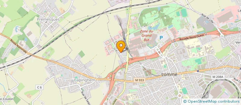 localisation de l'entreprise FOR INVEST à LILLE