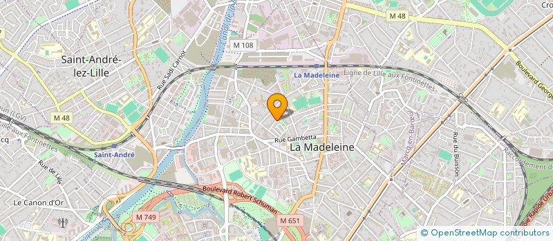 localisation de l'entreprise FOR-IT CONSULTING à LA MADELEINE