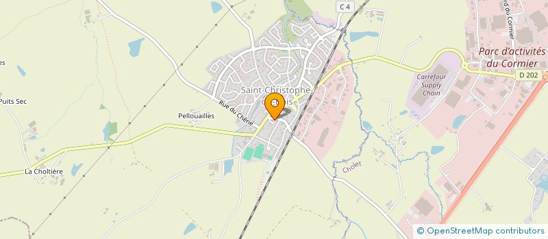 localisation de l'entreprise FOR MADE  SEVREMOINE