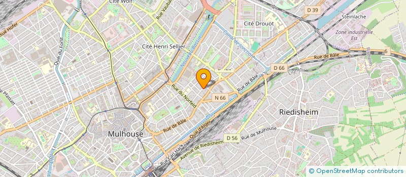 localisation de l'entreprise FOR MOULE à MULHOUSE