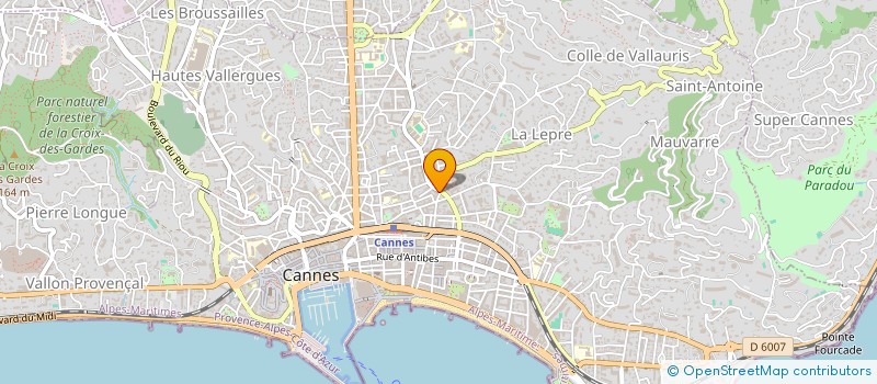 localisation de l'entreprise FOR MY NINE  CANNES