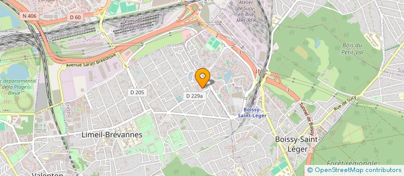 localisation de l'entreprise FOR REAL TRANSPORTS à LIMEIL-BREVANNES