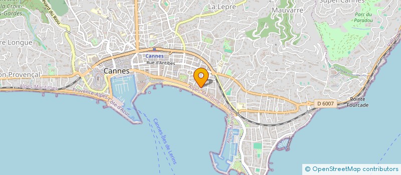 localisation de l'entreprise FOR RENT à CANNES