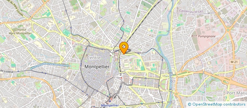 localisation de l'entreprise FOR SECURITE PRIVEE à MONTPELLIER