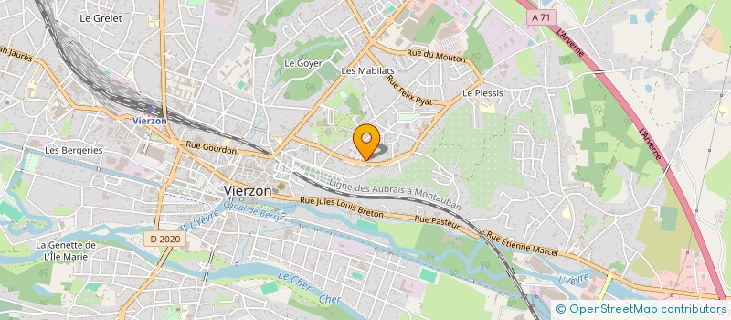 localisation de l'entreprise FOR SOYLEMEZ à VIERZON