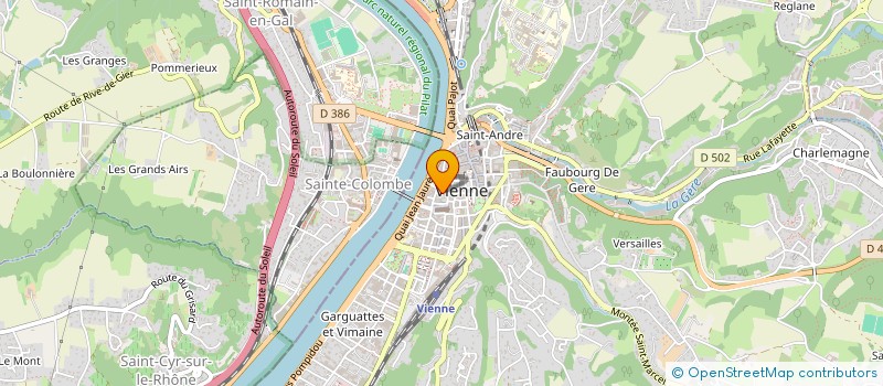 localisation de l'entreprise FOR(T) INTERIEUR à VIENNE