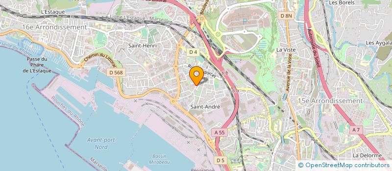 localisation de l'entreprise FOR TEST FRANCE à MARSEILLE