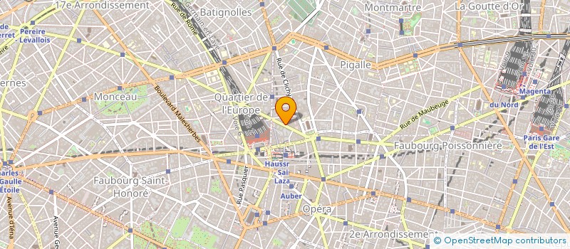 localisation de l'entreprise FOR THE LOVE OF FOOD  PARIS
