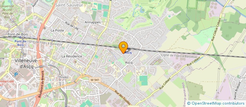 localisation de l'entreprise FOR THUY AND THU à VILLENEUVE-D'ASCQ