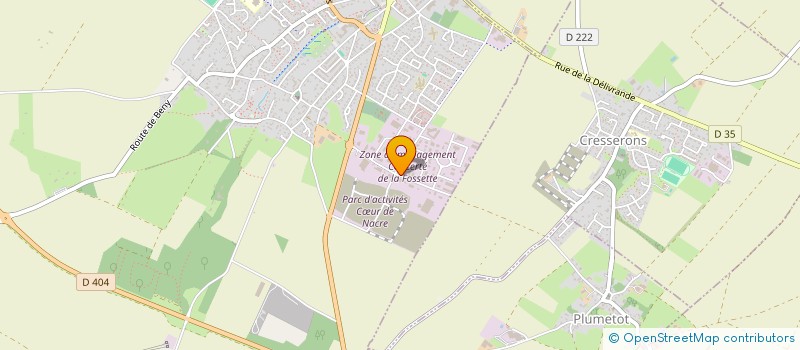 localisation de l'entreprise FOR-USI  DOUVRES-LA-DELIVRANDE