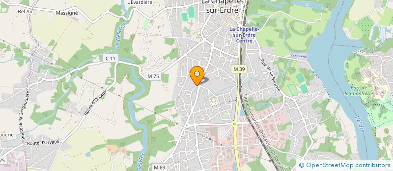 localisation de l'entreprise FOR YOU à TREILLIERES