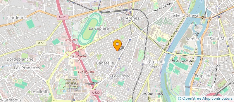 localisation de l'entreprise FOR YOUR SERVICES à TOULOUSE