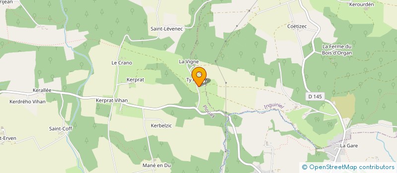 localisation de l'entreprise FORA 56 à PLOUAY