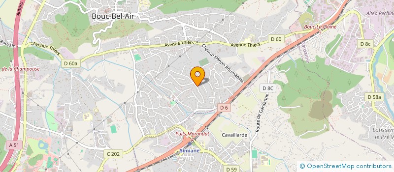 localisation de l'entreprise FORA ANTE à BOUC-BEL-AIR