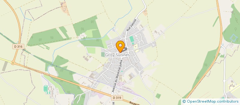 localisation de l'entreprise FORA CONTROL à GRISY-SUISNES