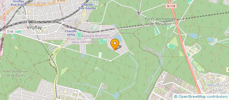 localisation de l'entreprise FORA GESTION  VELIZY-VILLACOUBLAY