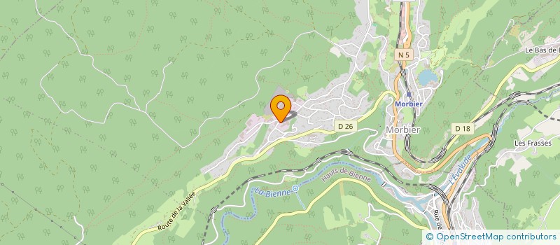 localisation de l'entreprise FORA MIN  MORBIER