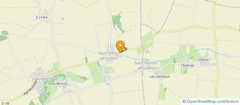 localisation de l'entreprise FORAFER à SAINT-PIERRE-DE-JUILLERS