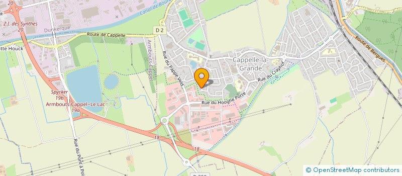 localisation de l'entreprise FORAGE  CAPPELLE-LA-GRANDE