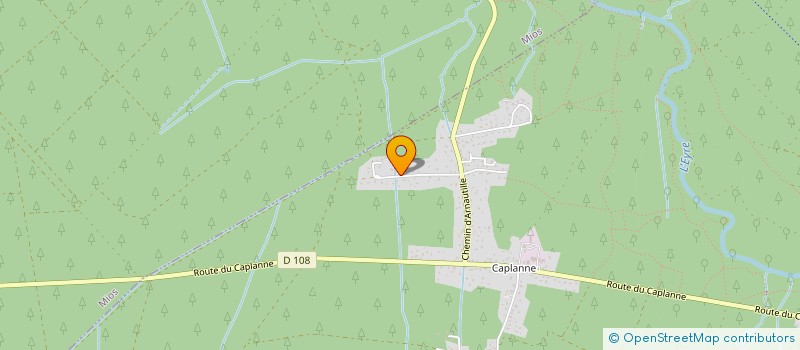 localisation de l'entreprise FORAGE POMPAGE DU VAL DE L'EYRE  SALLES