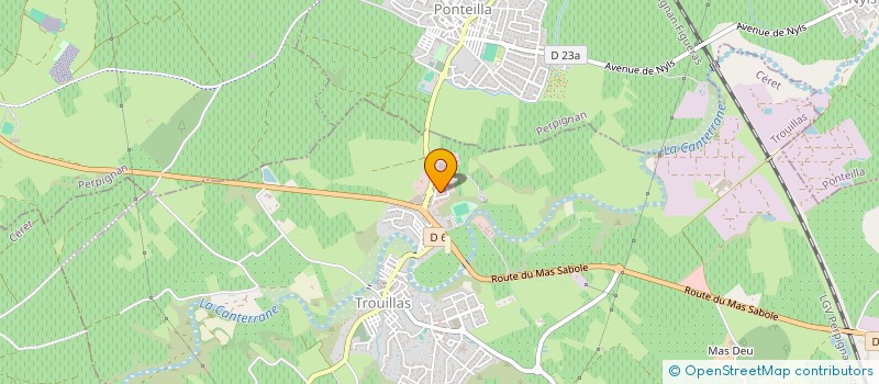 localisation de l'entreprise FORAGES DU SUD OUEST à TROUILLAS