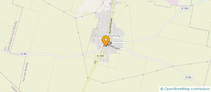 localisation de l'entreprise FORAGES ET POMPAGES DE CHAMPAGNE à PARS-LES-ROMILLY
