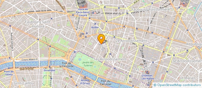 localisation de l'entreprise FORAL  PARIS