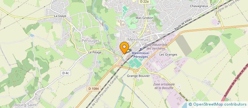localisation de l'entreprise FORALIX  MEXIMIEUX