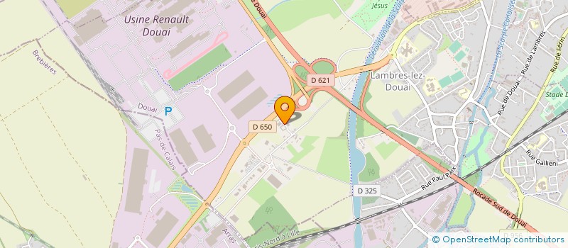 localisation de l'entreprise FORASS  LAMBRES-LEZ-DOUAI