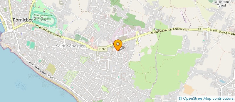 localisation de l'entreprise FORATLANTIC  LE CROISIC