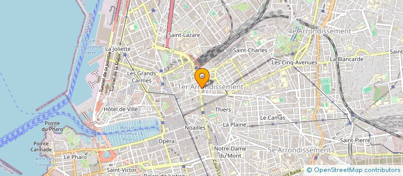 localisation de l'entreprise FORAUM CENTRE MEDIT D AUDIT ET FORMATION à MARSEILLE
