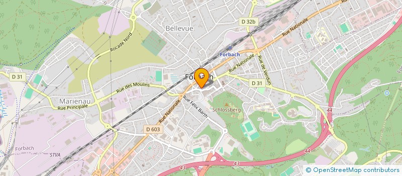 localisation de l'entreprise FORBACH EXOTIQUE à FORBACH