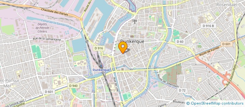 localisation de l'entreprise FORBACHOM à DUNKERQUE