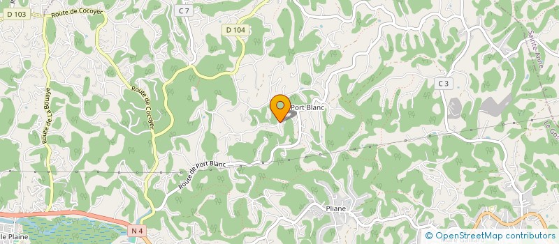 localisation de l'entreprise FORBIN FAMILY à LE GOSIER