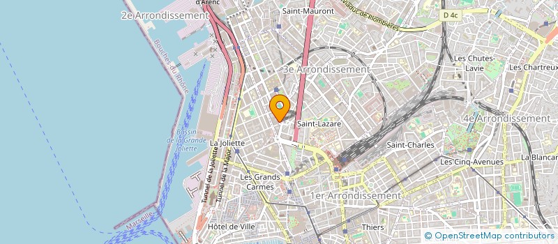 localisation de l'entreprise FORBIN PEYSSONEL à MARSEILLE