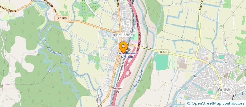 localisation de l'entreprise FORCA D'ULMO  ORAISON