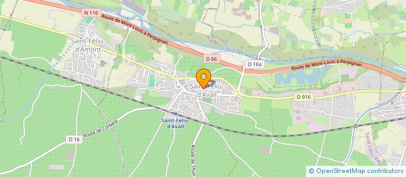 localisation de l'entreprise FORCA INVEST  MILLAS