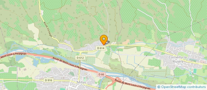 localisation de l'entreprise FORCA REAL SIGNATURE  MILLAS