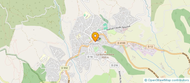 localisation de l'entreprise FORCALQUIER DES LIVRES à FORCALQUIER