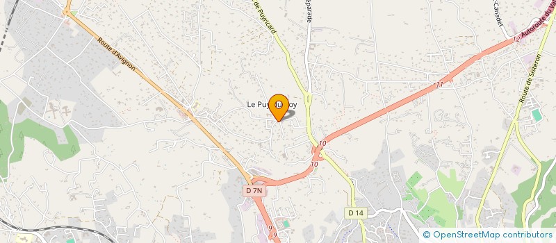 localisation de l'entreprise FORCAPROV à AIX-EN-PROVENCE