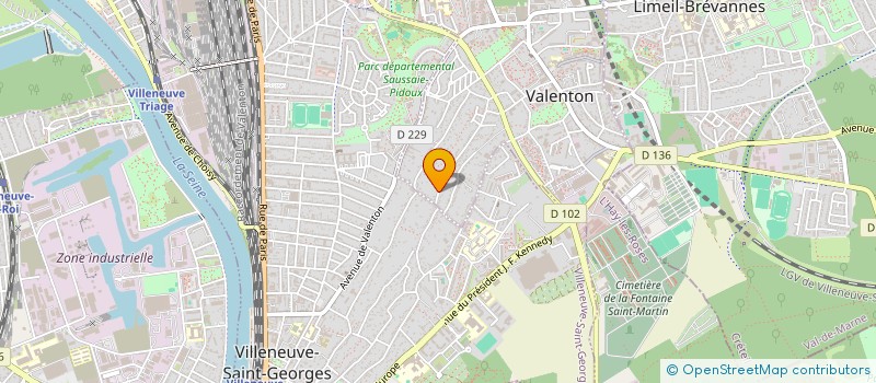 localisation de l'entreprise FORCARS à VALENTON