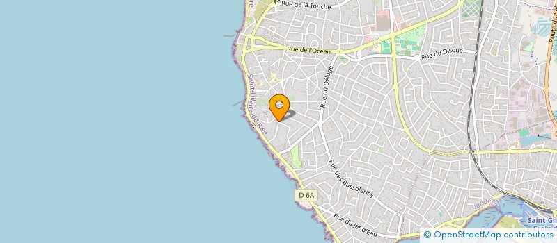 localisation de l'entreprise FORCE 10  SAINT-HILAIRE-DE-RIEZ