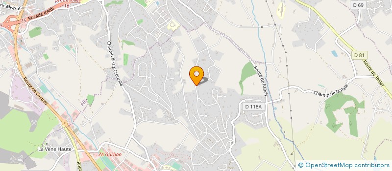 localisation de l'entreprise FORCE 1113  PUYGOUZON