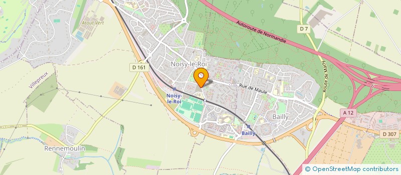 localisation de l'entreprise FORCE 3 LA RETRAITE ACTIVE à NOISY-LE-ROI