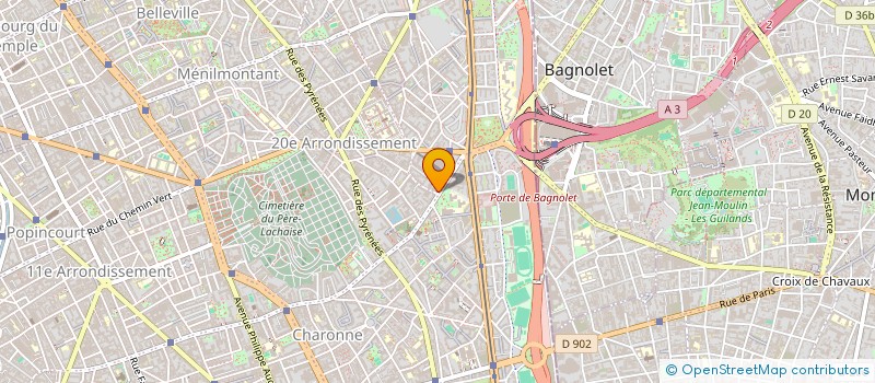 localisation de l'entreprise FORCE à PARIS