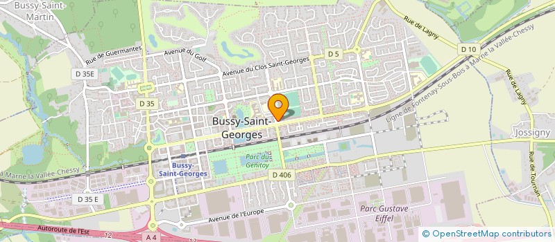 localisation de l'entreprise FORCE 4  OZOIR-LA-FERRIERE