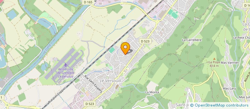 localisation de l'entreprise FORCE 6  LE VERSOUD